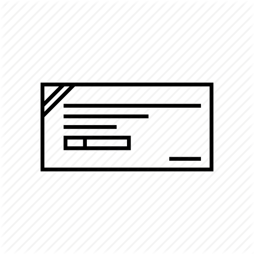 Banking, Check, Cheque, Dd, Financial, Instrument, Payment Icon