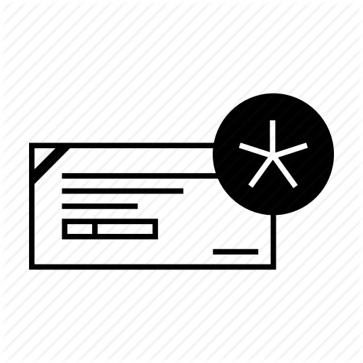 Banking, Cheque, Dd, Details, Financial, Instrument, Payment Icon