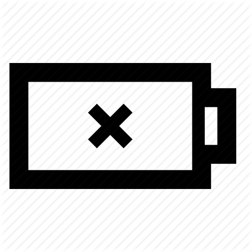 Battery, Charge, Dead, Deadbattery, Empty, Problem, Status Icon