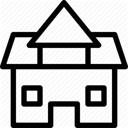 Building, Home, House, Place, Property Icon