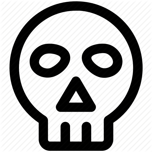 Dead, Death, Human Skull, Skull Icon Icon