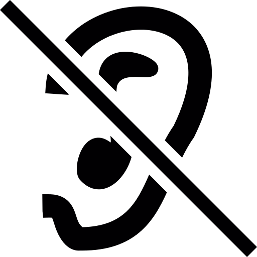 Deaf Symbol Png Icon