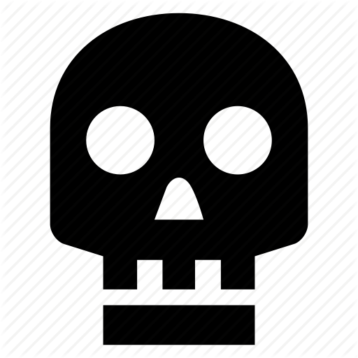 Bones, Dead, Death, Face, Head, Person, Skull Icon