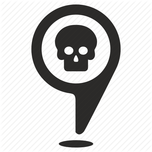 Dead, Death, Point, Pointer Icon