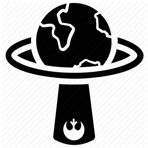 Death Star, Globe, Planet, Space, Star Icon