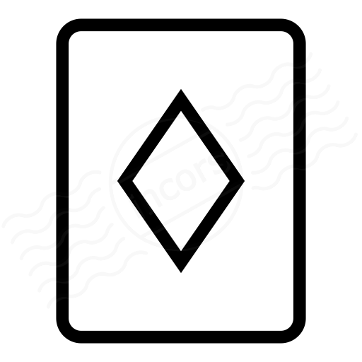 Iconexperience I Collection Playing Card Diamonds Icon