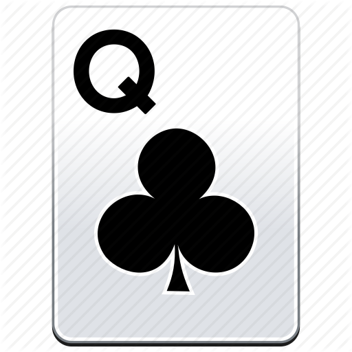 Card, Casino, Clubs, Deck, Poker, Q, Queen Icon