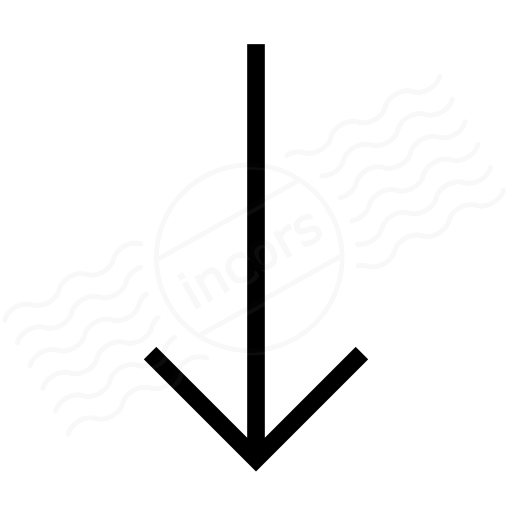 Iconexperience I Collection Arrow Down Icon
