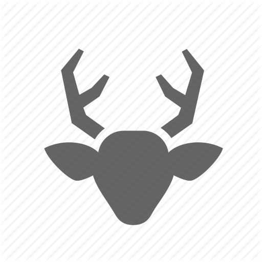 Animal, Deer, Head, Horns, Hunting, Trophy, Wild Icon