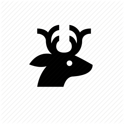Animal, Deer, Head, Nature, Roe Icon