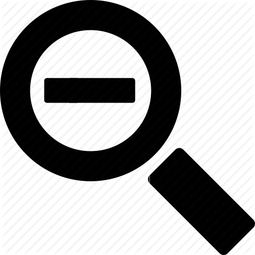 Change, Decrease, Find, Minus, Out, Search, Zoom Icon