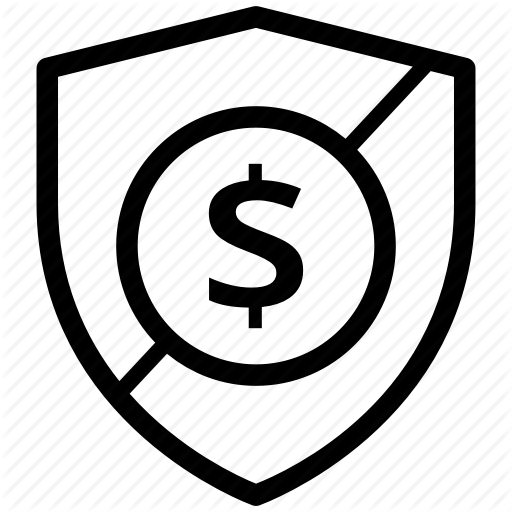 Defense, Dollar, Money, Protection, Safe, Security, Shield Icon