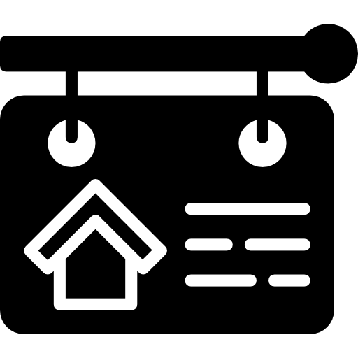 Buildings, Property, Real Estate, Home, House, Panel Icon