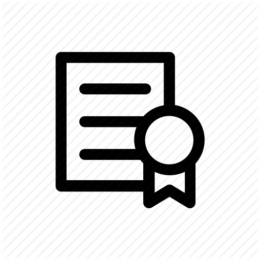 Badge, Certificate, Degree Icon