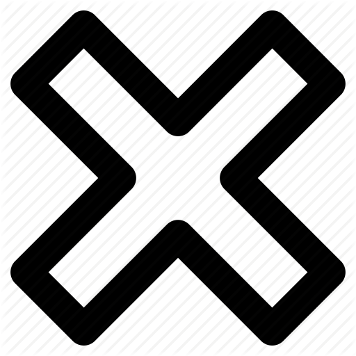 Cancel, Cancel Sign, Delete Sign, Remove Button Icon