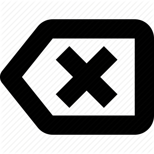 Action, Backspace, Delete, Delete Button Icon