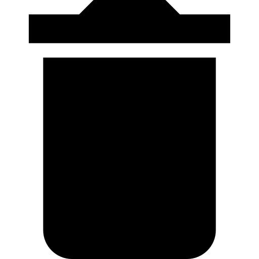 Rubbish Bin Delete Button