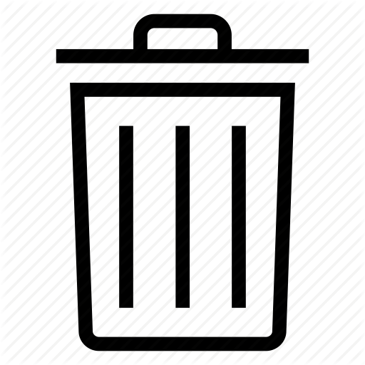Delete, Dustbin, Remove, Trash Icon