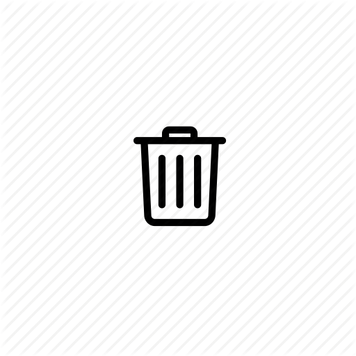 Bin, Delete, Deleted, Garbage, Recycle, Remove, Trash Icon