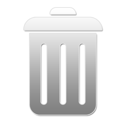 Empty, Recycle Bin, Closed, Trash, Blank Icon