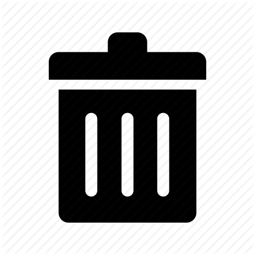 Bin, Can, Delete, Garbage, Recycle, Remove, Trash Icon
