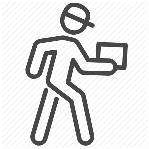 Deliverables, Delivery, Logistics, Man, Messenger, Post, Shipping Icon