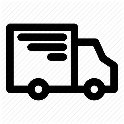 Car, Delivery, Driver, Package, Van Icon