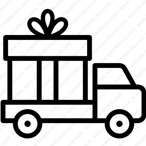 Download Delivery,gift Delivery,shipping,truck Icon Inventicons