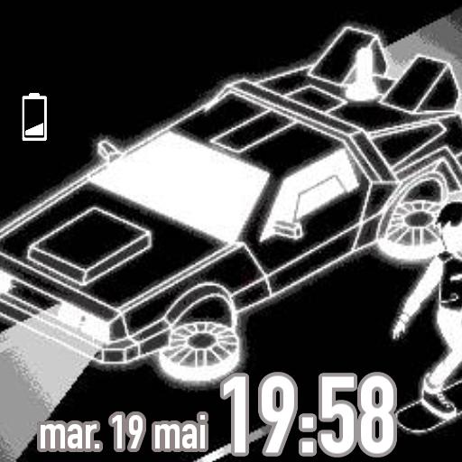 Delorean For Smartwatch