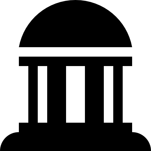 Building With Columns And Rounded Roof Free Vector Icons Designed