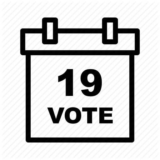 Calendar, Day, Democracy, Election, President Icon