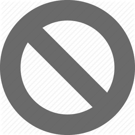 Access, Ban, Block, Blocked, Denied, Private Icon