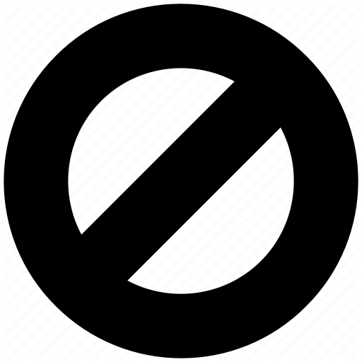 Ban, Cancel, Circle, Cyber, Denied, Sign Icon