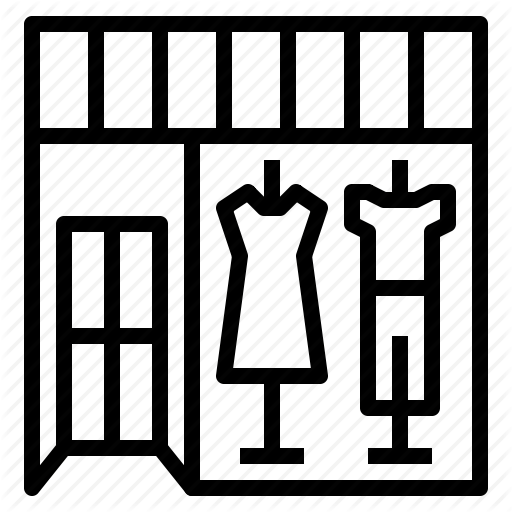 Business, Clothing, Commerce, Department, Shop, Store Icon