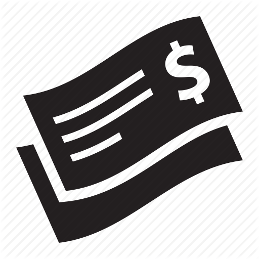 Bank, Cash, Check, Deposit, Money, Wallet Icon