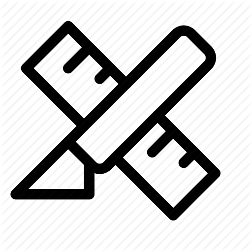 Architecture, Design, Measure, Ruler, Size, Slice, Tools Icon