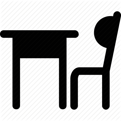 Chair, Classroom, Desk Chair, Furniture, Student Desk Icon