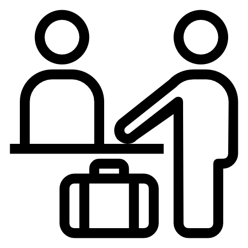 Check In Desk Icon