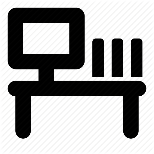 Computer, Desk Icon