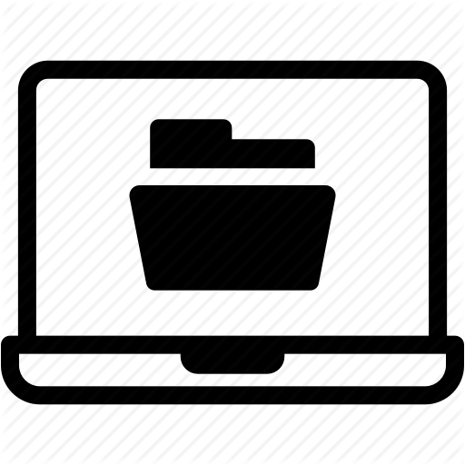 Columns, Computer, Desktop, Folder, Interface, Monitor Icon