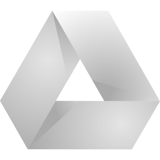 Gray, Drive, Google, Light, Original Icon