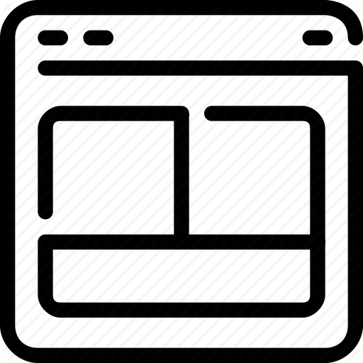 Browser, Interface, Layout, Website Icon