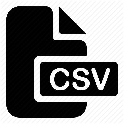 Csv, Format Icon