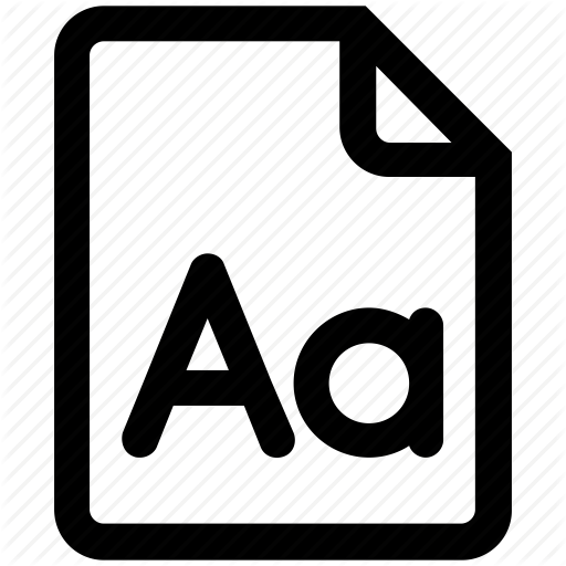 Double A, Format, Language, Letter, Page, Paper, Point Icon