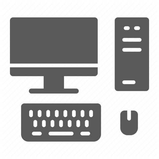 Computer, Desktop, Display, Monitor, Mouse, Pc, Technology Icon