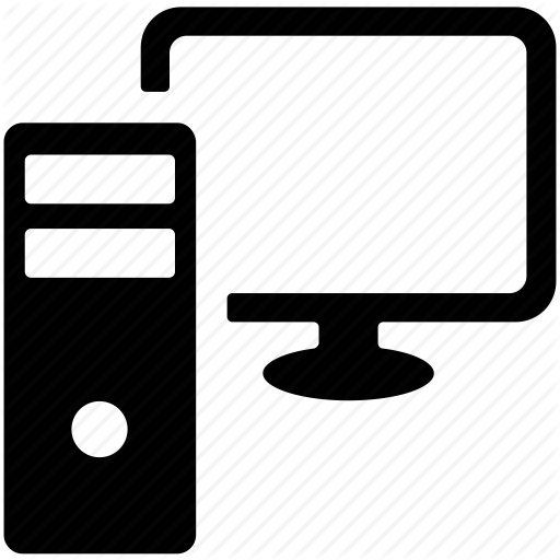 Computer, Desktop, Microcomputer, Pc, Personal Computer Icon