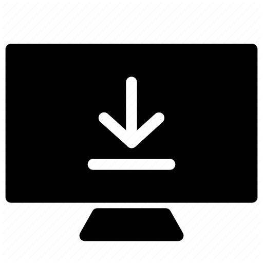 Desktop, Download, Monitor, Notebook, Screen Icon
