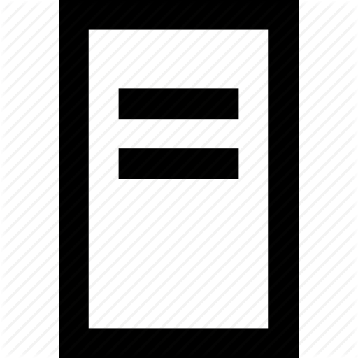 Desktop, Device, Hdd, Line, Minimal, Odd Icon