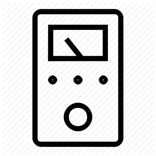 Detector, Metal, Multimeter, Voltmeter Icon