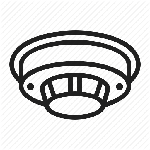 Alarm, Detector, Fire, Smoke Icon